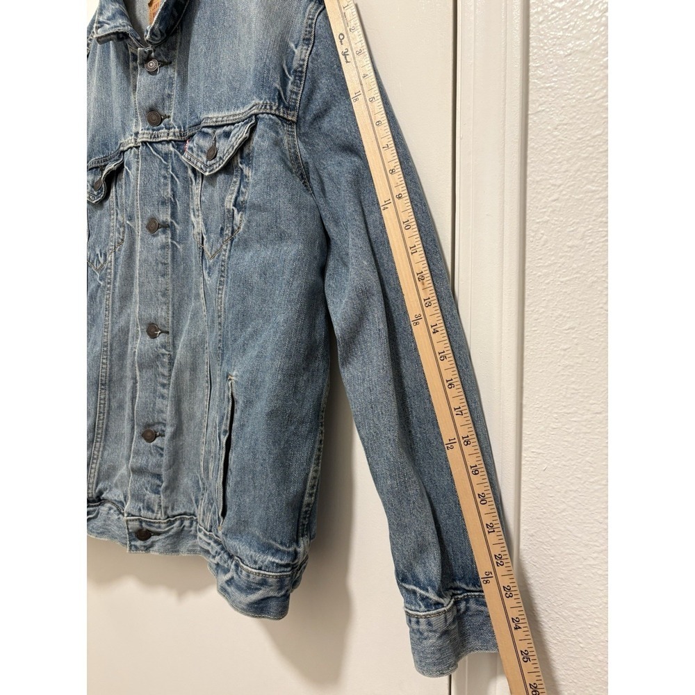 Levi's‎ Trucker Jacket Mens XXL Blue Excellent Medium Wash Denim 72334-0139 - Picture 11 of 13